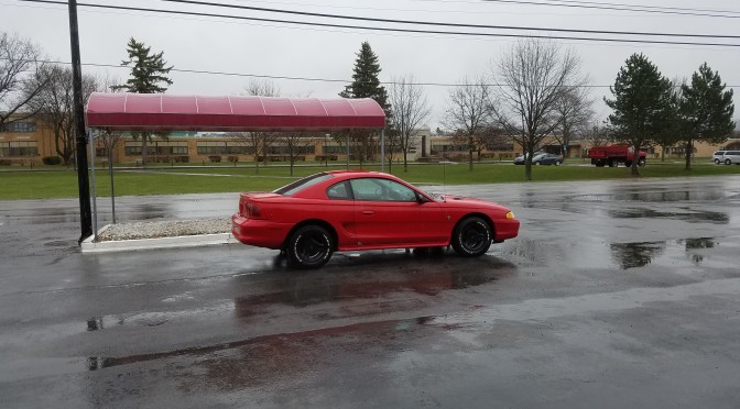 96 Mustang changing AC compressor with bad pulley Pt 1